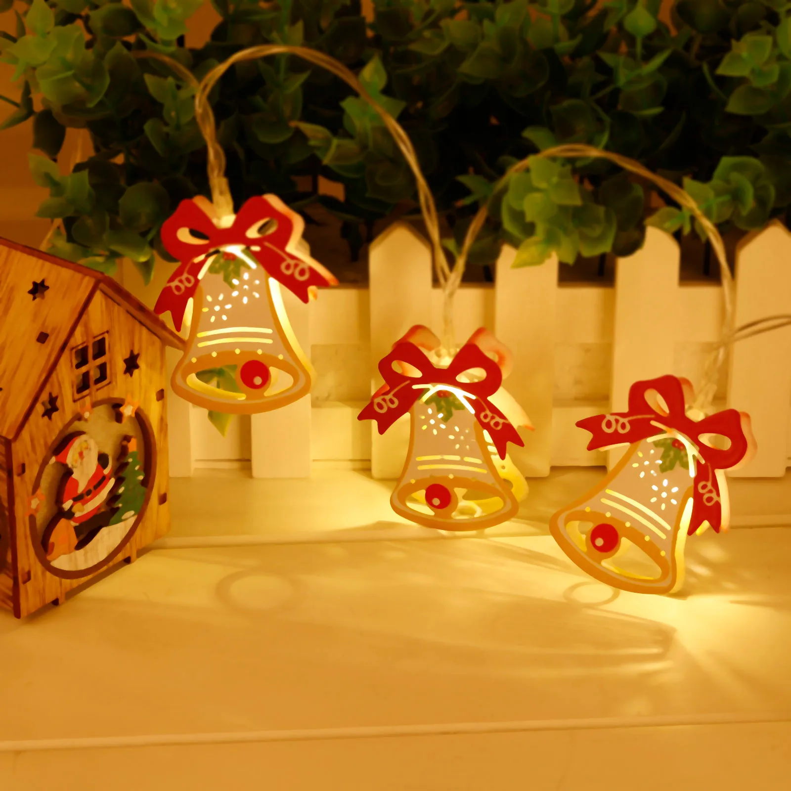 

Christmas Light String LED Christmas Snowman String Christmas Tree Holiday Party Decoration Lantern гирлянда светодиодная 20*